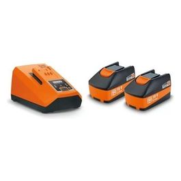Starter Set con 2 Batterie agli Ioni di Litio con Caricabatteria Rapido ALG 80 BC