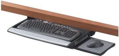 Fellowes Deluxe Office Suites Supporto Tastiera Nero