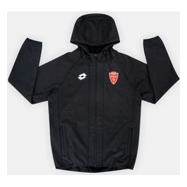 Felpa con zip e cappuccio Junior nera Taglia L