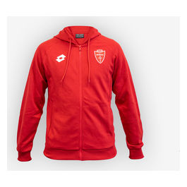 Felpa con cappuccio rossa Junior Taglia XL