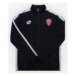 Felpa rappresentanza Elite Nera con zip Junior Taglia M