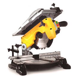 troncatrice legno tr 076 piano superiore lama 210mm 1200w 4500 rpm taglio 120x50mm