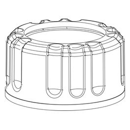 Hydor Ricambio 2xGhiere Riscaldatore ETH 200-300, Ø12mm