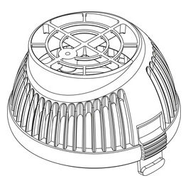 Hydor Ricambio Camera Superiore per Pompa Koralia Evo