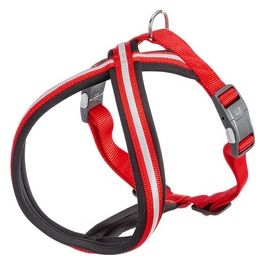 Ferplast Pettorina per Cani Taglia Medio-grande DAYTONA CROSS M-L, Riflettente, con Fibbia Magnetica