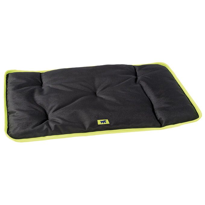 Image of FERPLAST - Tappetino per Cani e Gatti - Cuccia per Cani Lavabile Grande - Materassino per Cani - Impermeabile e Antigraffio - Tappetino per Auto, Cucce e Cestini per Cani - Jolly, 98 x 65 CM, NERO