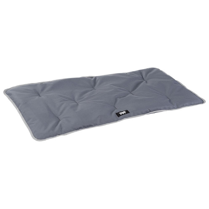 Image of FERPLAST - Tappetino per Cani e Gatti - Cuccia per Cani Lavabile Piccola - Materassino per Cani - Impermeabile e Antigraffio - Tappetino per Auto, Cucce e Cestini per Cani - Jolly, 57 x 38 CM, GRIGIO