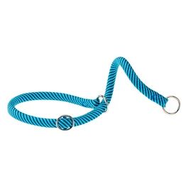 Collare a Semistrangolo per Cani SPORT EXTREME CS13/50, Robusto Cordino di Nylon, Regolabile, Azzurro-Blu