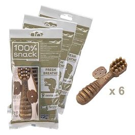 Ferplast Snack cane Snack naturale per cane Snack Igiene Orale Taglia Grande Contro l'alito cattivo con alga Ascophillum Kit da 3 confezioni 330g