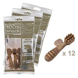 Ferplast Snack cane Snack naturale per cane Snack Igiene Orale Taglia Piccola Contro l'alito cattivo con alga Ascophillum Kit da 3 confezioni 186g