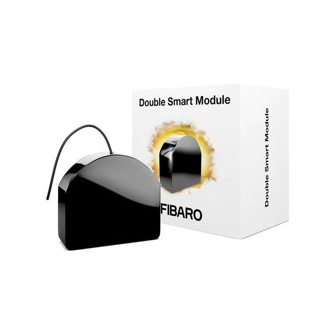 Image of Fibaro Double Smart Module Z-Wave5 Eu Modulo Doppio Rele' Intelligente