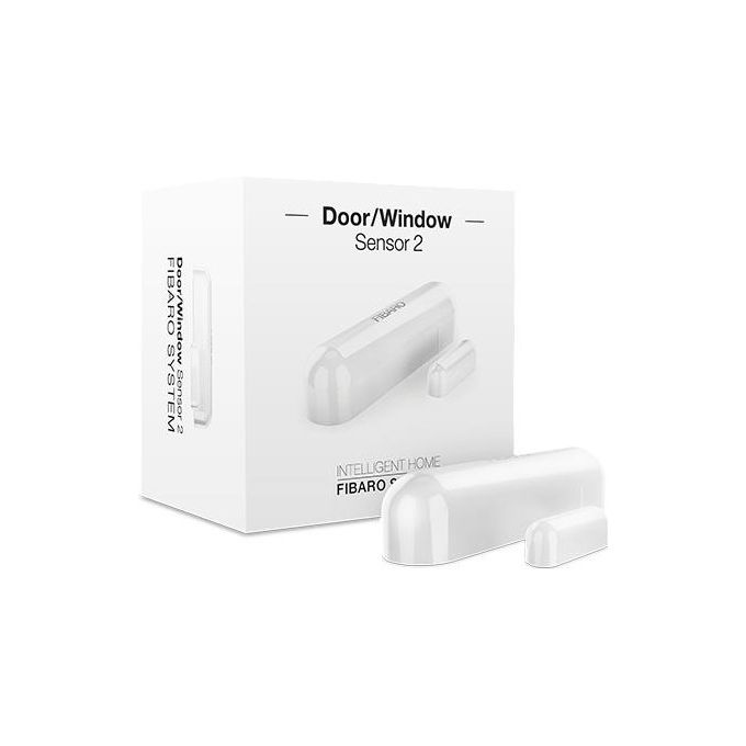 Image of Fibaro FGDW-002-1 Door Window Sensor 2 Z-Wave5 bianco Sensore Porte Finestre Temperatura