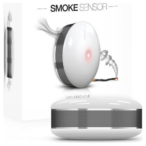 Fibaro Sensore Fumo Temperatura V2 Antincendio e Termico Smokesensor2