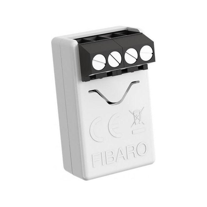 Fibaro Smart Implant Z-Wave5 Eu Dispositivo Universale Intelligente e Sensore Temperatura
