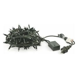 Filo di Luci Natale 200 Led Con Bulbi Multicolor Uso Esterno
