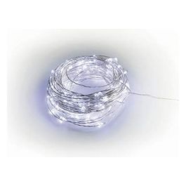 Filo di Luci Natale 300 Microled Bianco Uso Esterno