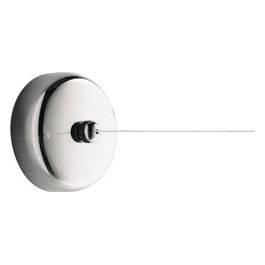 Filo Stendibiancheria Tullo Cromato Metallo 6x9x9 Cm per Organizzazione Efficiente in Casa