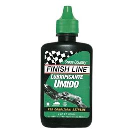 Finish Line Cross Country Wet Lubrificante Sintetico A Goccia Da 060 Ml