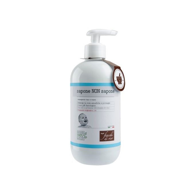 Image of Fiocchi di Riso Sapone per Bambini Sapone non Sapone Liquido