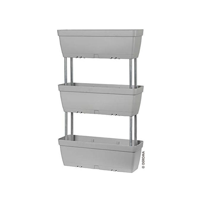 Fioriera Vert.Enjoy Cemento Cm.50X17H.80