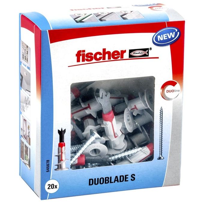 Fischer DUOBLADE S Tasselli 20 Pezzi