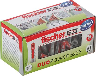 Fischer DuoPower 5x25 Tasselli