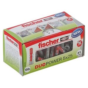 Fischer DuoPower 5x25 Tasselli 100 Pezzi