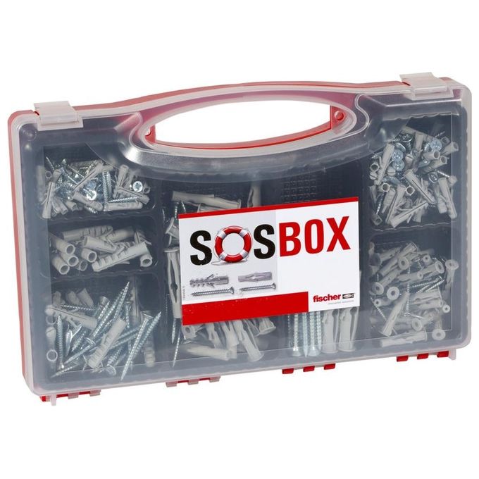 Fischer SOS-Box Plug S/FU Set Tasselli e Viti