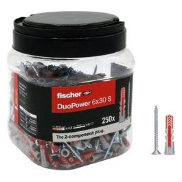 Tassello Duopower 6x30mm senza Vite Propack 250 Pezzi