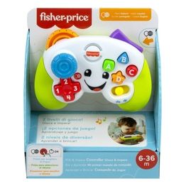 Fisher Price Laugh e Learn Controller Gioca e Impara Ridi e Impara Edizione Multilingue Joystick Giocattolo Musicale Giocattolo Per Bambini 6 Anni