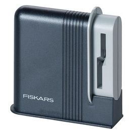 Clip Affilaforbici Testa in Ceramica/Involucro in Plastica Nero/Grigio