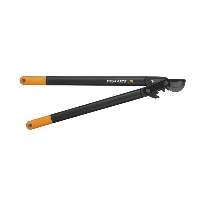 Fiskars PowerGear Bypass L78 69cm Troncarami con Lame Bypass per Legno Verde