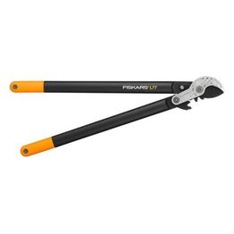 Fiskars PowerGear L77 69cm Troncarami a Incudine per Legno Secco e Duro Diametro di Taglio 5cm