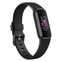 Fitbit Luxe Braccialetto per Rilevamento di Attività Amoled Nero/Grafite