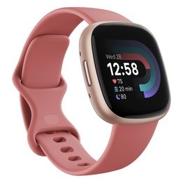 Fitbit Versa 4 1.58" GPS Sport Salute Chiamate Notifiche Rosa Sabbia/Alluminio Rame Rosa