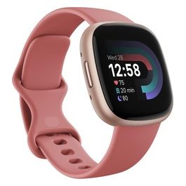 Fitbit Versa 4 1.58" GPS Sport Salute Chiamate Notifiche Rosa Sabbia/Alluminio Rame Rosa