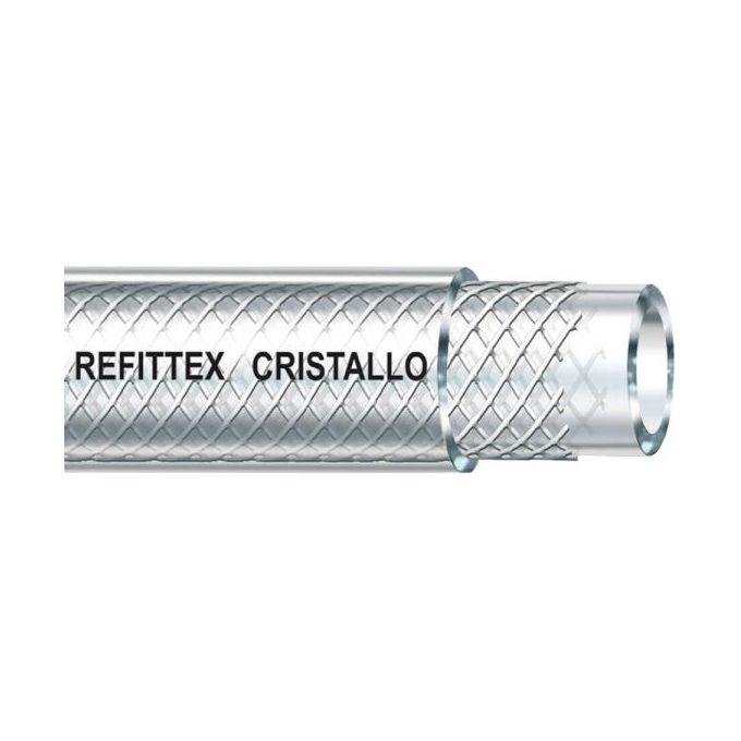 Fitt Rotolo Tubo Refittex Cristallo Mm 6X12 M 50