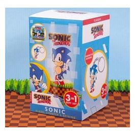 Set Regalo Videogioco Sonic 3in1 Gift Set
