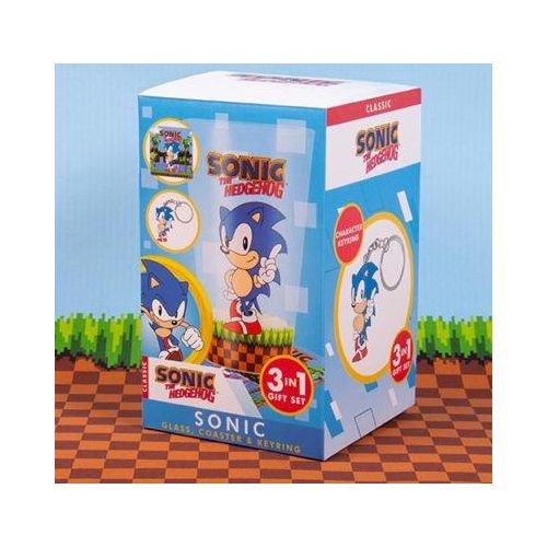 Fizz Creations Set Regalo Videogioco Sonic 3in1 Gift Set