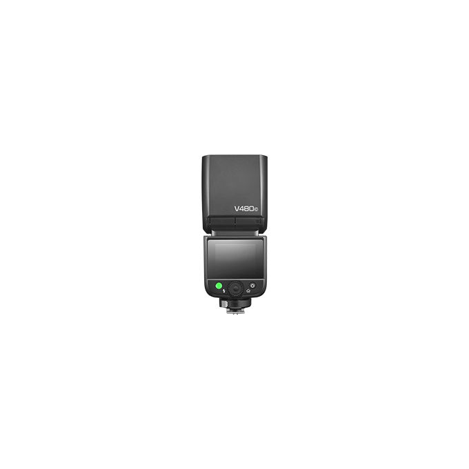 Godox 6952344242889 V480 Flash per Fotocamera Fujifilm Numero Guida 50 Wireless 2.4 GHz Batteria Li-ion colore Nero