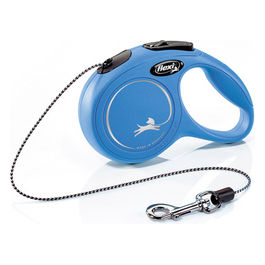 Guinzaglio avvolgibile a corda New Classic XS - Lunghezza 3 m|8 Kg Blu