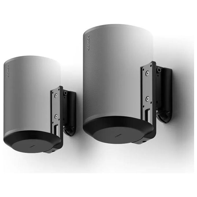 Flexson Flx004 Supporto da Parete per SONOS ERA100 Nero Coppia