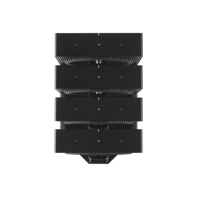 Flexson Flx165 Dock per 4 x Sonos Amp Nero