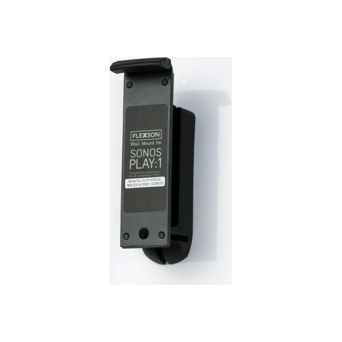 Image of Flexson Supporti a Parete per Altoparlanti per Sonos One e Sonos PLAY:1 Nero