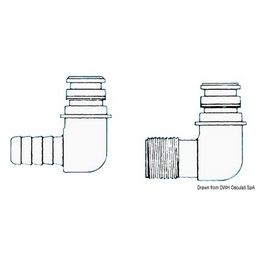 Portagomma 1/2'''' filettato 