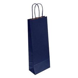 Confezione 25 Shopper Bottiglia Sealing Blu