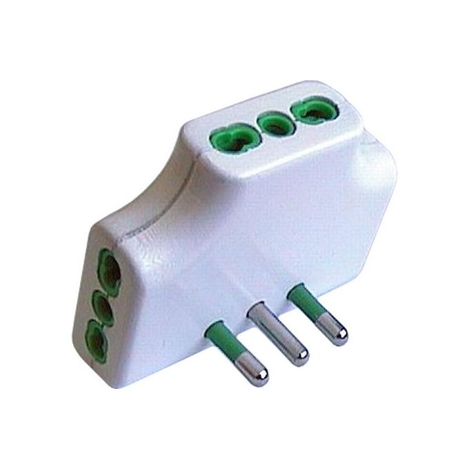 Fme Adattatore 3 Prese Bianco 16A 82220