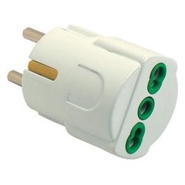 Fme Adattatore Schuko Bianco 16A 81090