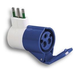 Adattatore Cee Blu 1 Presa 73000