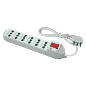 Fanton 41043 Prolunghe E Multiple 1,5 M 6 Presa(E) Ac Bianco-image
